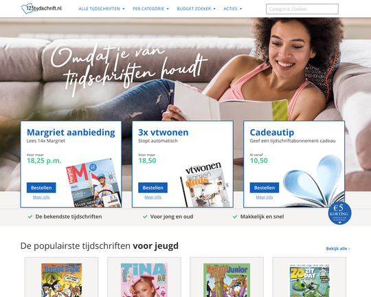 123 Tijdschrift Logo