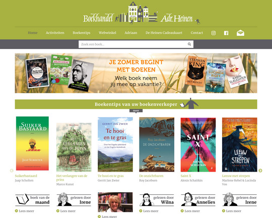 Boekhandel Adr. Heinen Logo