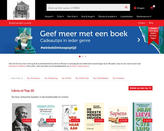 Boekhandel Lovink Logo