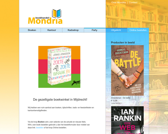 Boekhandel Mondria Logo