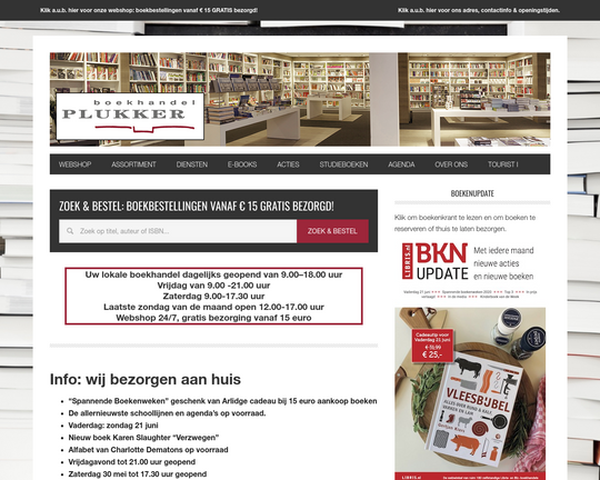 Boekhandel Plukker Logo