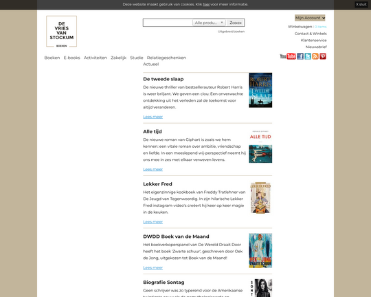 DeVriesBoeken Logo