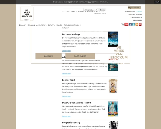 H. de Vries Boeken Logo