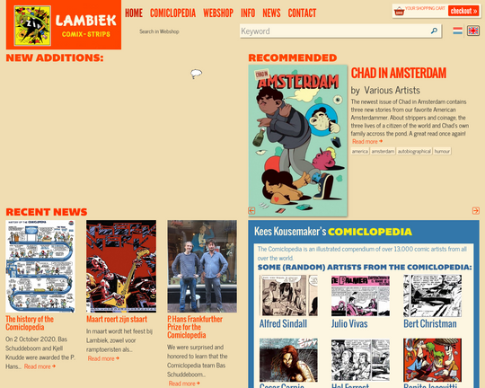 LambriekComicshop Logo