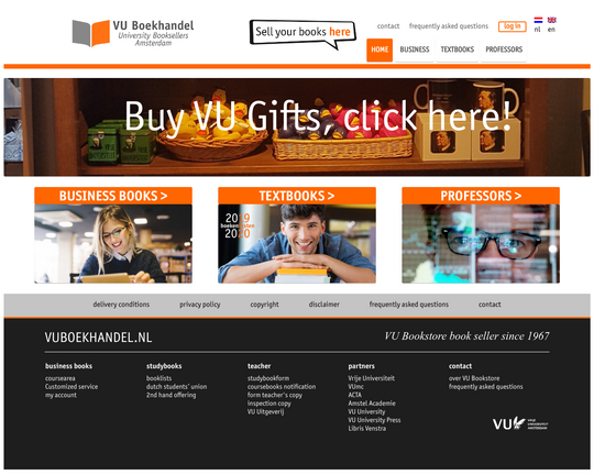 VU Boekhandel Logo